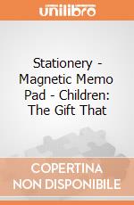 Stationery - Magnetic Memo Pad - Children: The Gift That gioco di Half Moon Bay