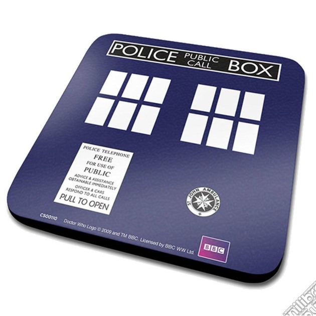 Dr Who - Coaster Single - Dr Who (tardis) gioco