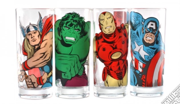 Marvel - Characters (Set 4 Bicchieri) gioco