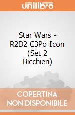 Star Wars - R2D2 C3Po Icon (Set 2 Bicchieri) gioco di Half Moon Bay
