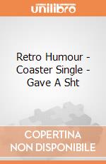 Retro Humour - Coaster Single - Gave A Sht gioco di Half Moon Bay