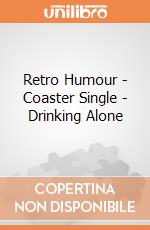 Retro Humour - Coaster Single - Drinking Alone gioco di Half Moon Bay