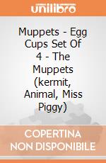 Muppets - Egg Cups Set Of 4 - The Muppets (kermit, Animal, Miss Piggy) gioco