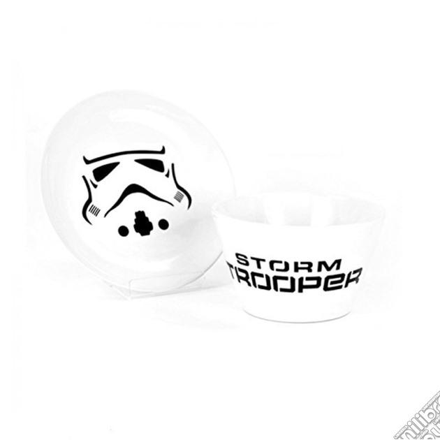 Star Wars - Bowl And Plate Set - Star Wars (storm Trooper) gioco