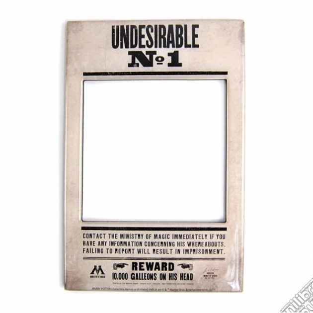 Harry Potter: Half Moon Bay - Undesirable No 1 (Photo Frame Magnet / Cornice Magnetica) gioco