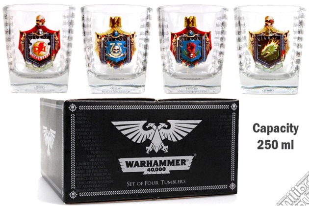 Warhammer - Chapter (Set 4 Bicchieri) gioco