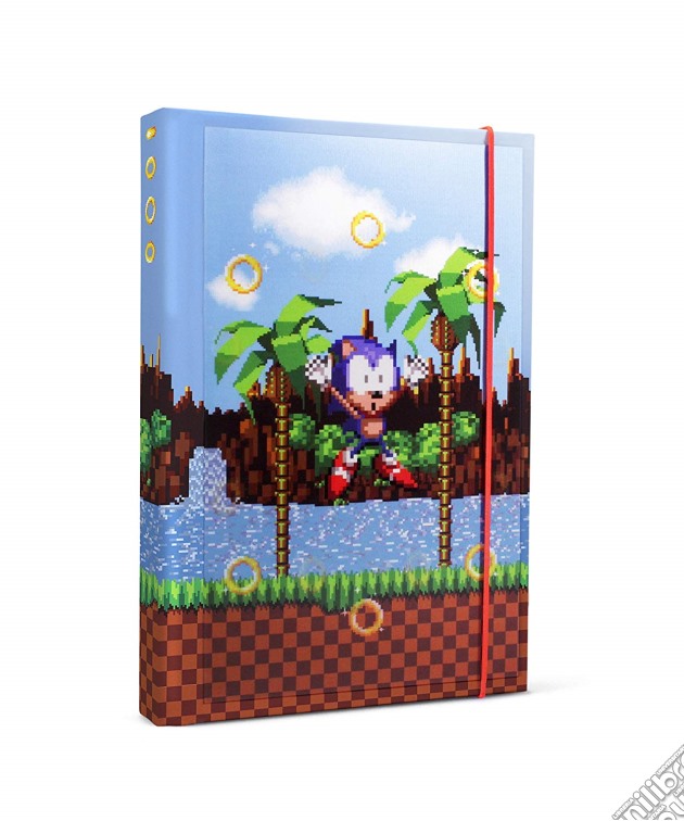Sega: Sonic - Rings A5 Notebook Lenticular (Quaderno) gioco