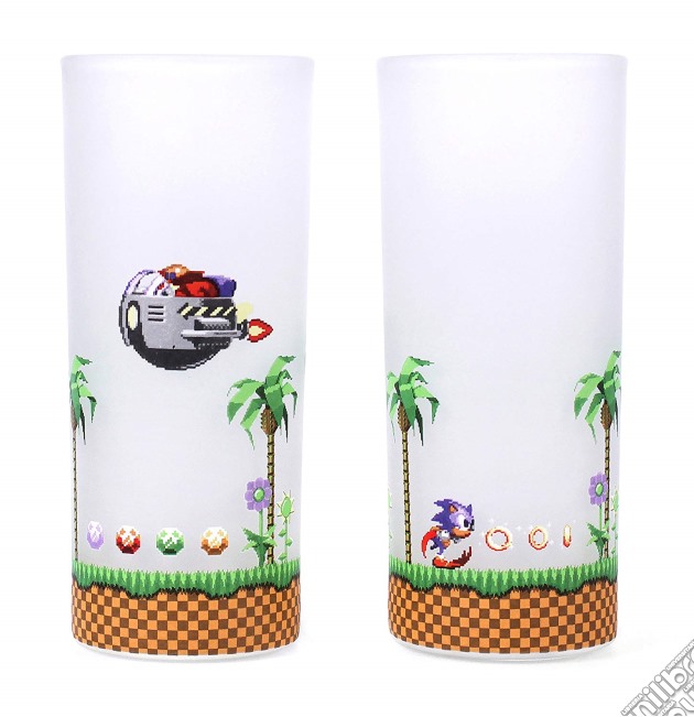 Sega: Sonic - Sonic & Eggman Glasses Set Of 2 (Set 2 Bicchieri) gioco