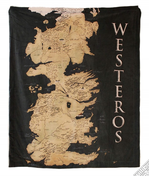 Game Of Thrones: Westeros Map Throw gioco