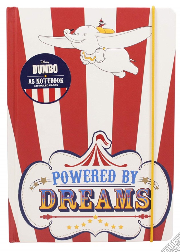 Disney: Half Moon Bay - Dumbo - Dreams (A5 Notebook / Quaderno) gioco di Half Moon Bay