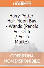 Harry Potter: Half Moon Bay - Wands (Pencils Set Of 6 / Set 6 Matite) 