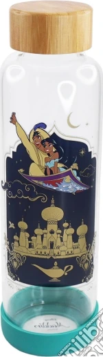 Disney: Half Moon Bay - Aladdin (Water Bottle Glass 500Ml / Bottiglia Vetro) giochi