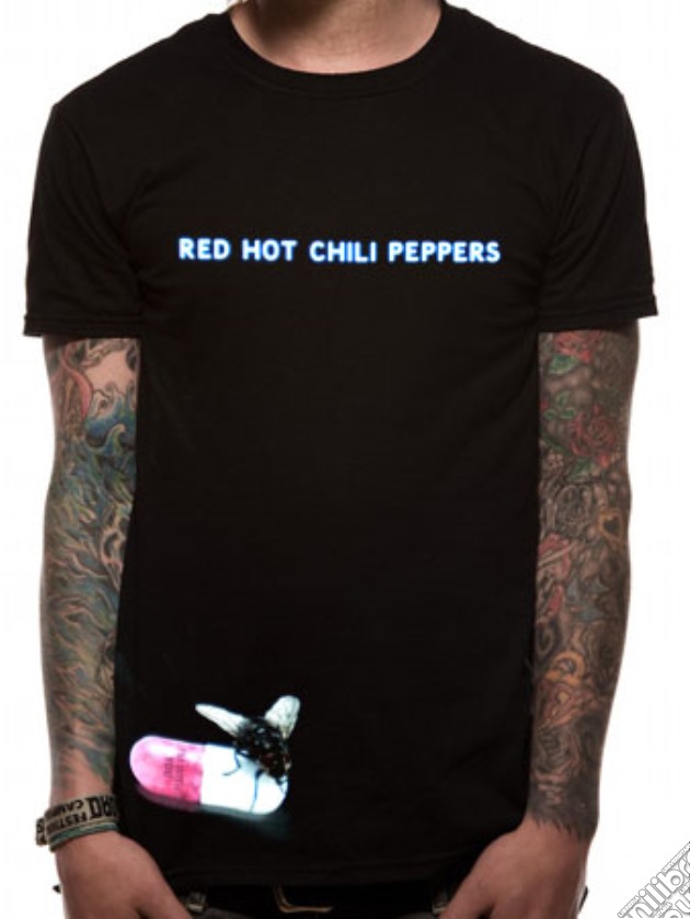 Red Hot Chili Peppers - Black Album (Unisex Tg. XL) gioco di Bioworld