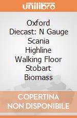 Oxford Diecast: N Gauge Scania Highline Walking Floor Stobart Biomass gioco