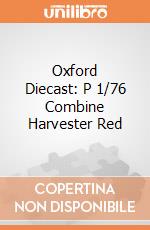Oxford Diecast: P 1/76 Combine Harvester Red gioco