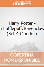Harry Potter - Gryffindor/Hufflepuff/Ravenclaw/Slytherin (Set 4 Ciondoli) gioco