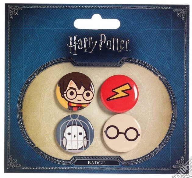 Harry Potter: The Carat Shop - Harry & Hedwig (Pin Badg Set / Set 4 Spille) gioco