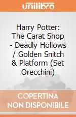 Harry Potter: The Carat Shop - Deadly Hollows / Golden Snitch & Platform (Set Orecchini) giochi