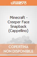 Minecraft - Creeper Face Snapback (Cappellino) gioco