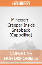 Minecraft - Creeper Inside Snapback (Cappellino) gioco