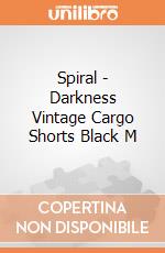 Spiral - Darkness Vintage Cargo Shorts Black M gioco di Spiral