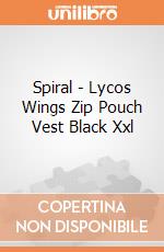 Spiral - Lycos Wings Zip Pouch Vest Black Xxl gioco di Spiral