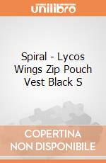 Spiral - Lycos Wings Zip Pouch Vest Black S gioco di Spiral