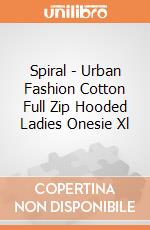 Spiral - Urban Fashion Cotton Full Zip Hooded Ladies Onesie Xl gioco di Spiral