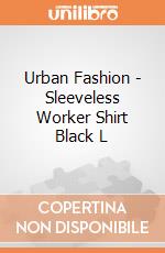 Urban Fashion - Sleeveless Worker Shirt Black L gioco