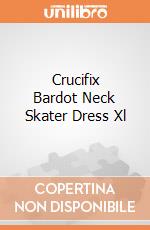 Crucifix Bardot Neck Skater Dress Xl gioco