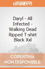 Daryl - All Infected - Walking Dead Ripped T-shirt Black Xxl gioco