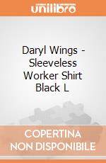 Daryl Wings - Sleeveless Worker Shirt Black L gioco