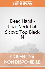 Dead Hand - Boat Neck Bat Sleeve Top Black M gioco