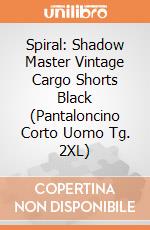 Spiral: Shadow Master Vintage Cargo Shorts Black (Pantaloncino Corto Uomo Tg. 2XL) gioco
