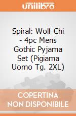 Spiral: Wolf Chi - 4pc Mens Gothic Pyjama Set (Pigiama Uomo Tg. 2XL) gioco