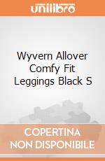 Wyvern Allover Comfy Fit Leggings Black S gioco