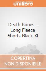 Death Bones - Long Fleece Shorts Black Xl gioco