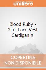Blood Ruby - 2in1 Lace Vest Cardigan Xl gioco