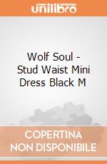 Wolf Soul - Stud Waist Mini Dress Black M gioco