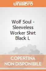 Wolf Soul - Sleeveless Worker Shirt Black L gioco