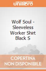 Wolf Soul - Sleeveless Worker Shirt Black S gioco