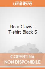 Bear Claws - T-shirt Black S gioco