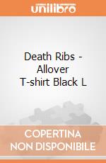Death Ribs - Allover T-shirt Black L gioco