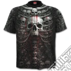 Death Ribs - Allover T-shirt Black M gioco