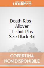 Death Ribs - Allover T-shirt Plus Size Black 4xl gioco