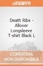 Death Ribs - Allover Longsleeve T-shirt Black L gioco