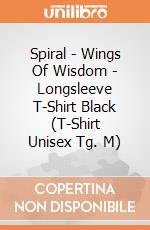 Spiral - Wings Of Wisdom - Longsleeve T-Shirt Black (T-Shirt Unisex Tg. M) gioco di Spiral