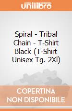 Spiral - Tribal Chain - T-Shirt Black (T-Shirt Unisex Tg. 2Xl) gioco di Spiral