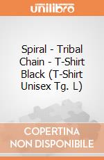 Spiral - Tribal Chain - T-Shirt Black (T-Shirt Unisex Tg. L) gioco di Spiral