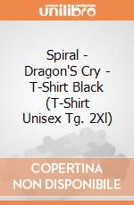 Spiral - Dragon'S Cry - T-Shirt Black (T-Shirt Unisex Tg. 2Xl) gioco di Spiral